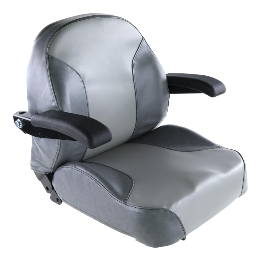 SIXPAD SE-AX00A BLACK　LL Amazon.com: Universal Gray Zero Turn Lawn Mower Tractor Seat with